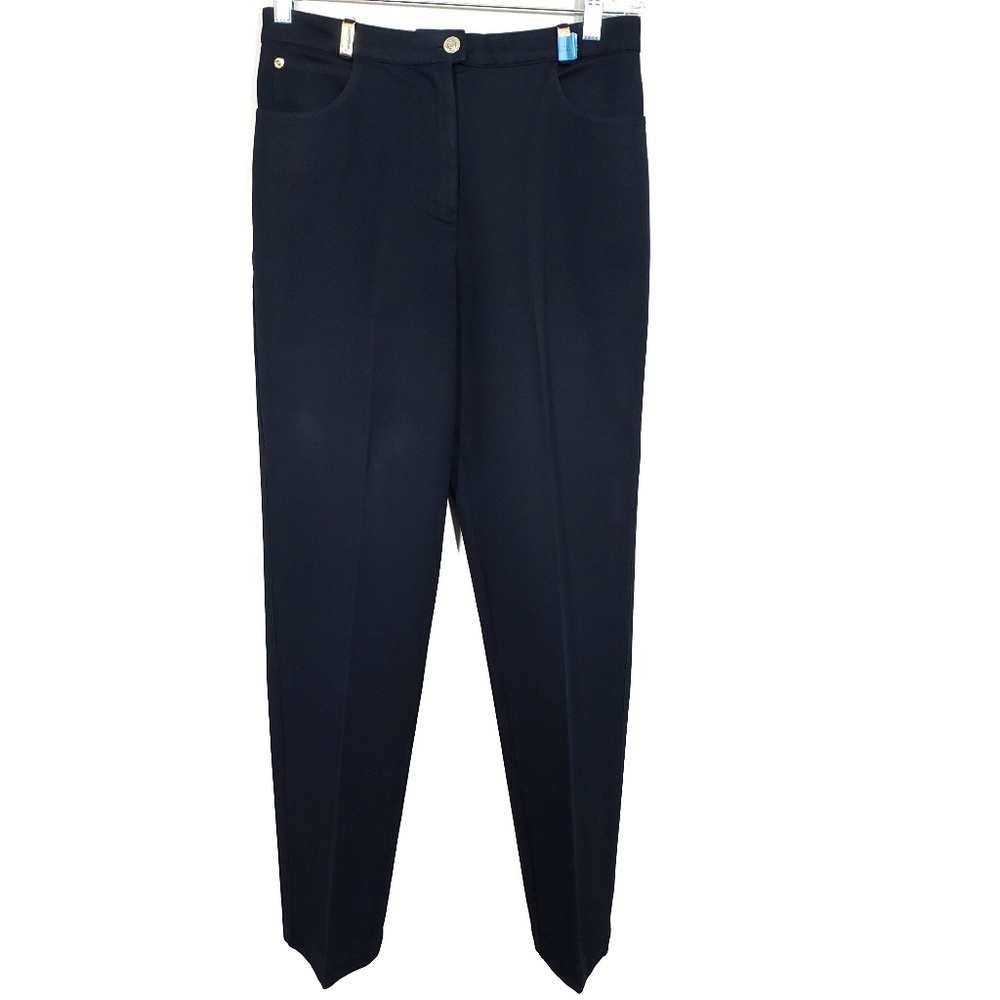 St. John Sport Black Slacks Womens Size 6